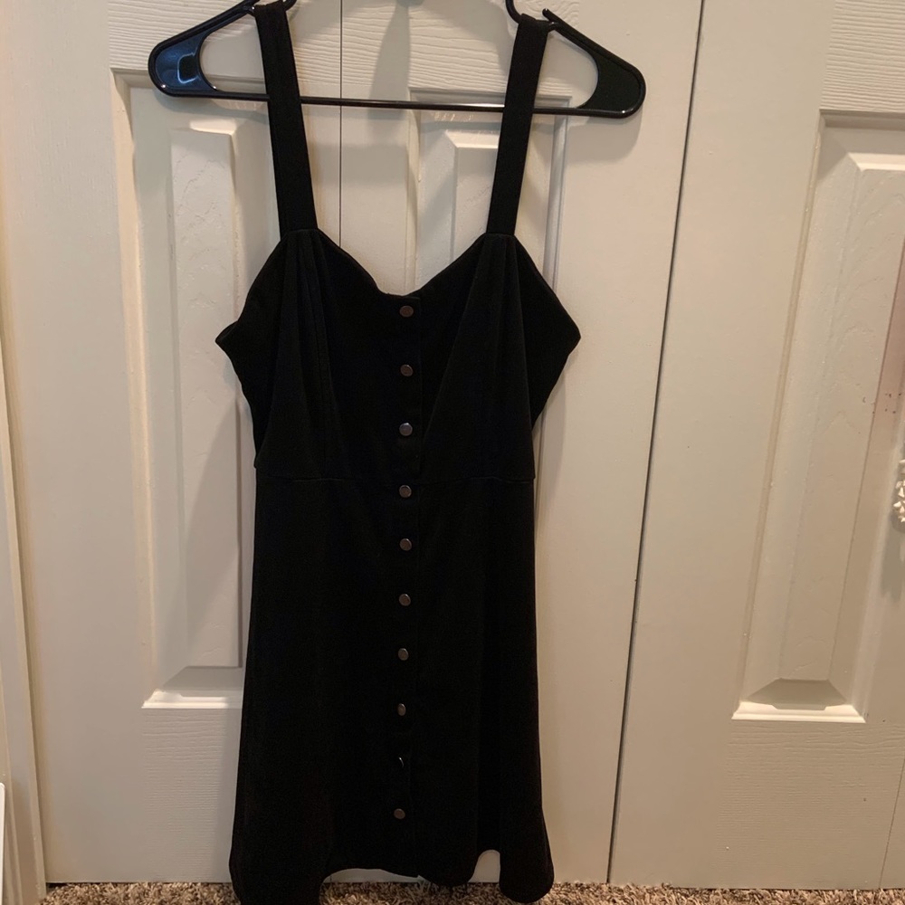 Forever 21 Black Suede Dress